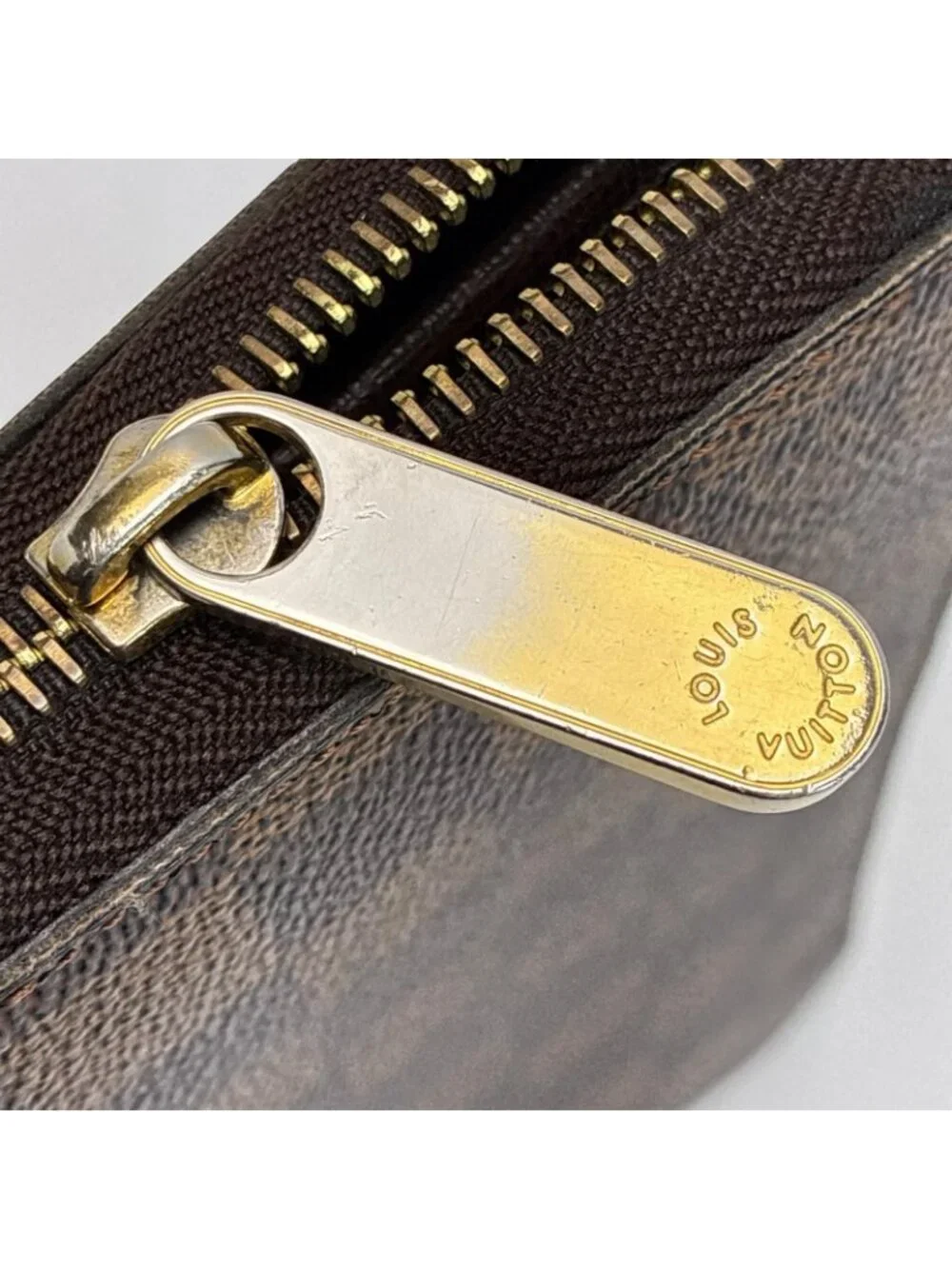 Louis Vuitton Damier Zippy Wallet Zip Around Ebene